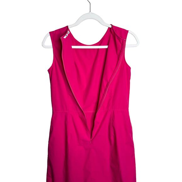 Uniqlo Hot Pink Sleeveless dress size Small - Picture 6 of 9